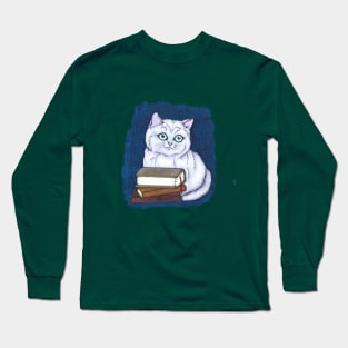 Rain Cat Long Sleeve T-Shirt